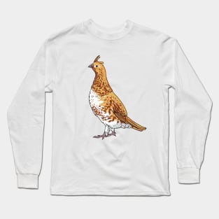 Ruffed Grouse State Bird of Pennsylvania Long Sleeve T-Shirt